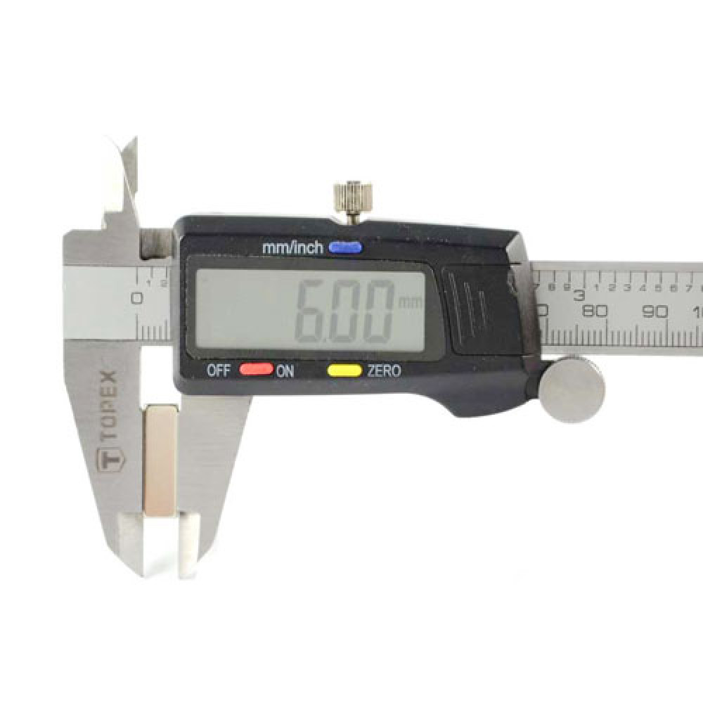 Магнит прямоугольник 25х6х2 мм