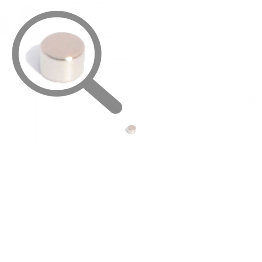 Магніт неодимовий, маленький 2х2 мм