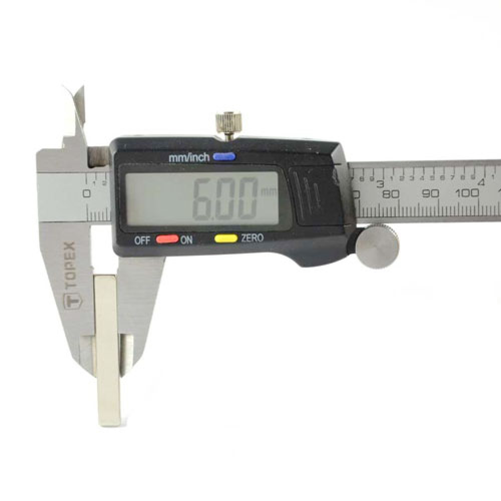 Магнит под потай 40x12x6mm-7/3.5mm х 2 отвер.