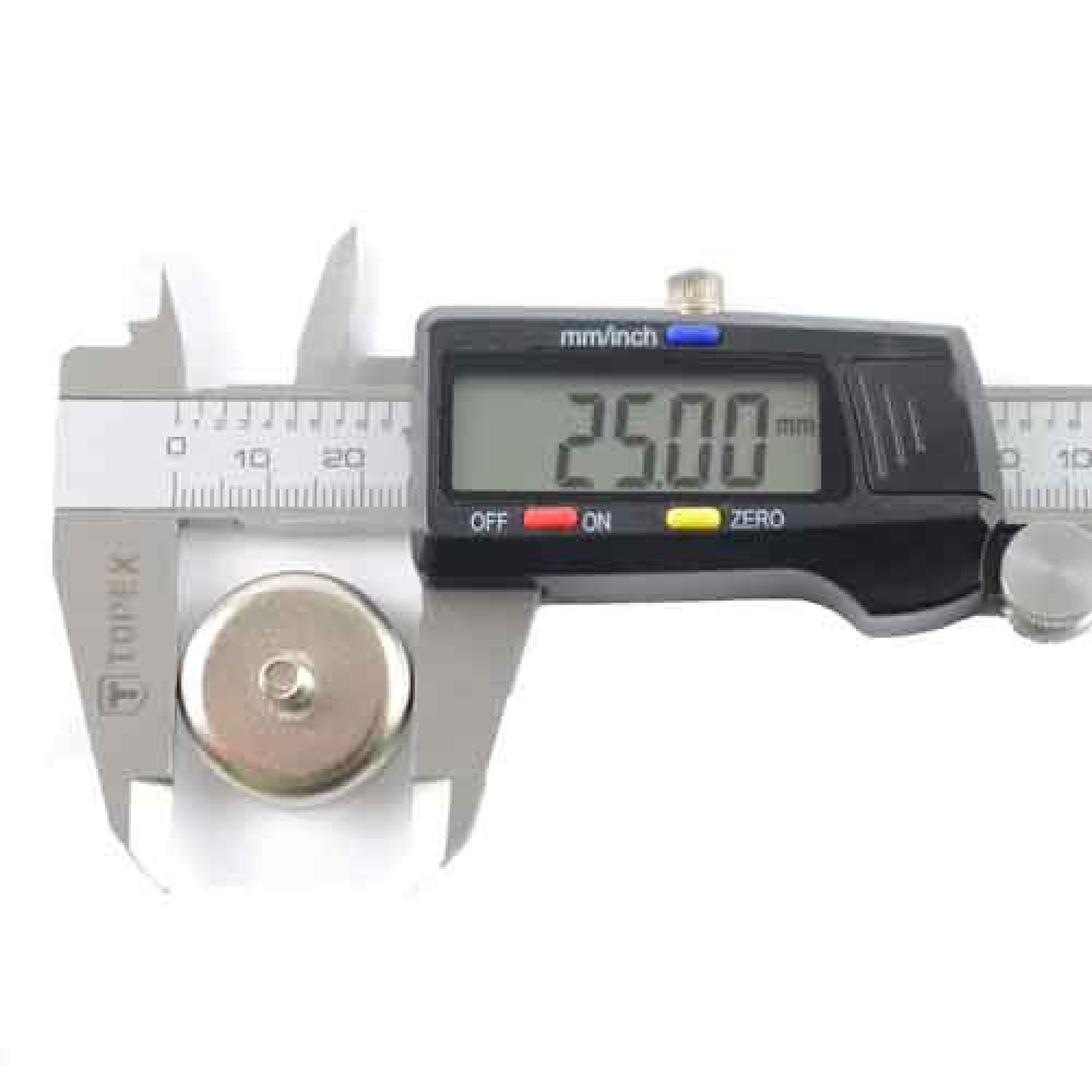 Магніт в корпусі з зовнішнім різьбленням С25