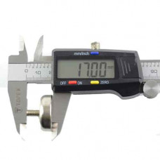 Магніт в корпусі з зовнішнім різьбленням С25