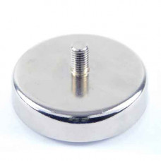 Магніт в корпусі з зовнішнім різьбленням С75