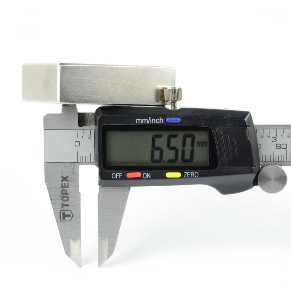 Магнит под потай 50x35x15mm-12/6.5mm х 2 отвер.