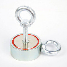 Пошуковий двосторонній магніт F = 200 * 2 Premag