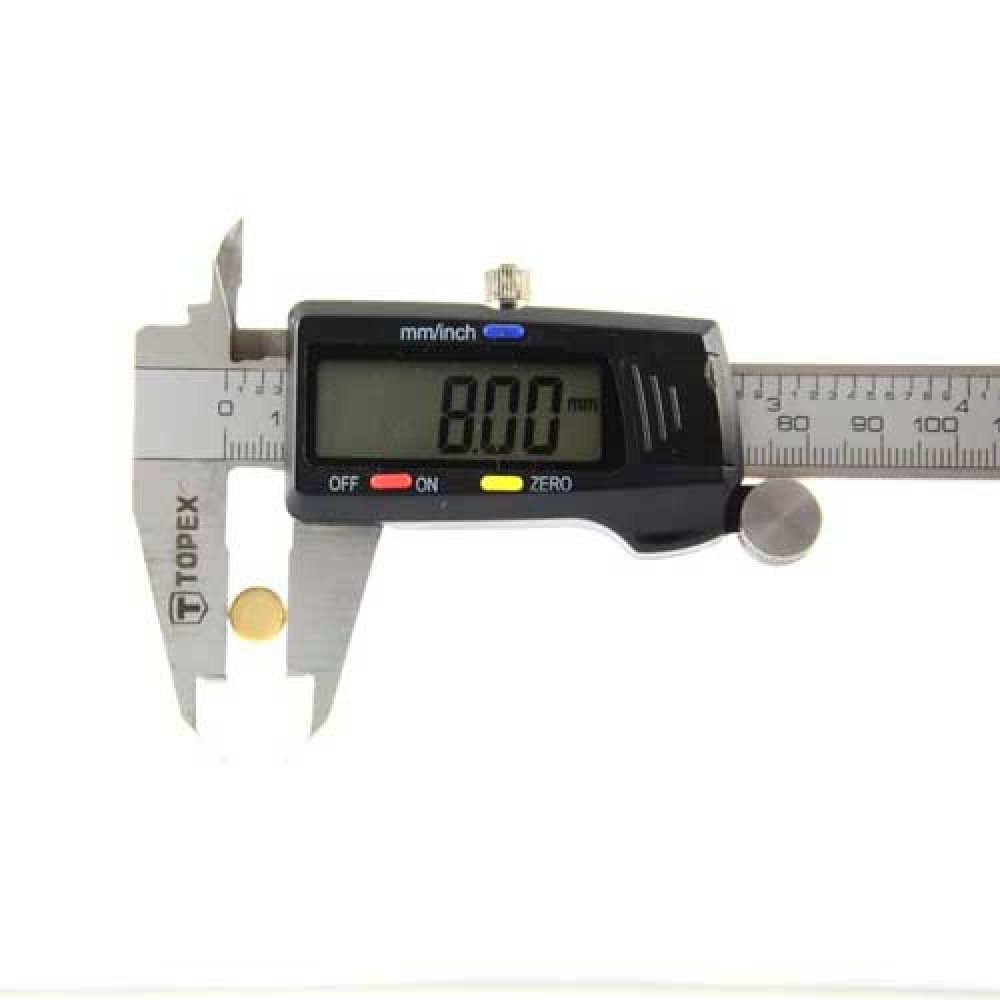 Магниты покрыты золотом N42 D 8x1,5 Gold