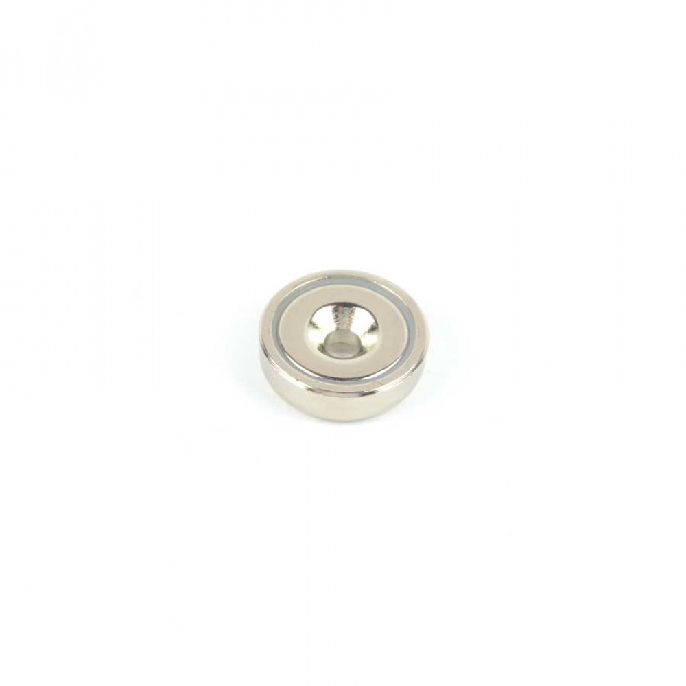 Магніт в метал. корпусі під потай A25